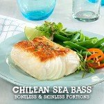 Seamazz Chilean Sea Bass, 12 Oz Frozen Fillet