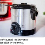 Chefman Fry Guy Deep Fryer with Removable Basket