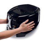 De'Longhi Roto Deep Fryer in Black/Silver