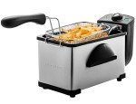 OVENTE 2L Electric Deep Fryer with Lid and Filter