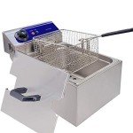 DULONG Stainless Steel Electric Deep Fryer with Control