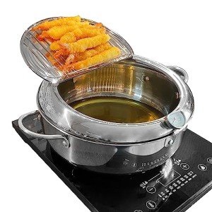 Saltlas 11" Stainless Steel Deep Fryer Pot