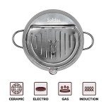 Saltlas 11" Stainless Steel Deep Fryer Pot