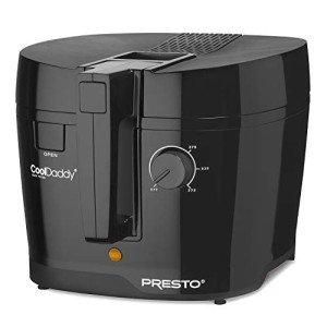 Presto CoolDaddy Cool-Touch Deep Fryer - Black