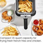 Chefman Compact Deep Fryer with Adjustable Temp Control