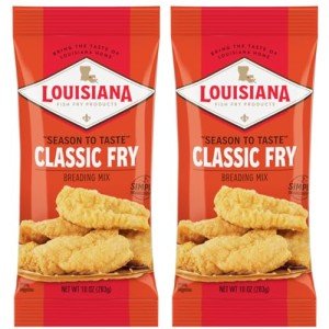 Louisiana Unseasoned Seafood Breading Mix - 2 Pack