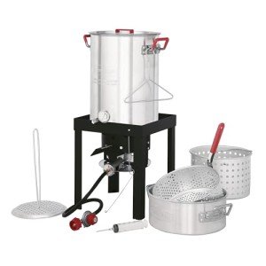 CreoleFeast 30 Qt Turkey & 10 Qt Fish Fryer Set