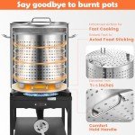 Stainless Steel Crab and Crawfish Boiler Pot