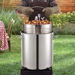 Stainless Steel Crab and Crawfish Boiler Pot