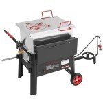 CreoleFeast 2-Burner Seafood Boiler Cart
