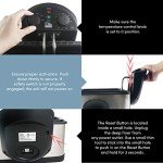 Elite Gourmet Electric 4.5 Qt Immersion Deep Fryer
