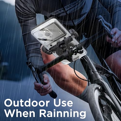 Waterproof Phone Case with Self-Check Underwater Pouch, Tech Gadgets