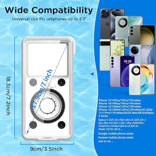 Waterproof Universal Phone Case for iPhone, Samsung, LG