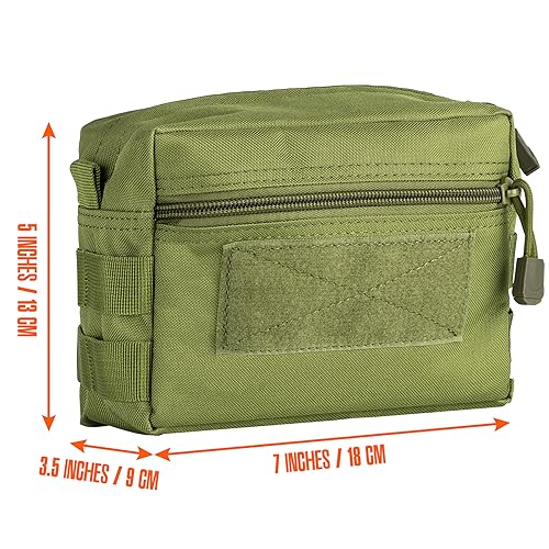 IronSeals Multi-Purpose Tactical Compact Gadget Gear Pouch Green