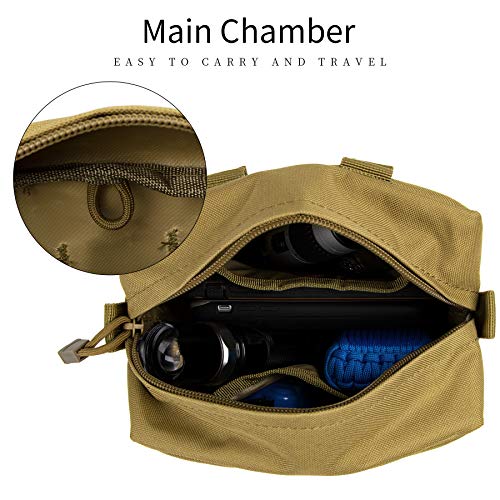 IronSeals Multi-Purpose Tactical Compact Gadget Gear Pouch Green