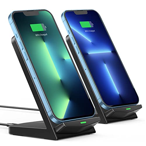 15W Fast Wireless Charging Stand for iPhone & Galaxy