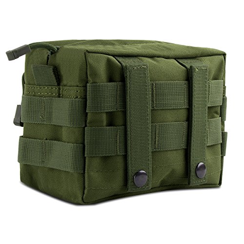 IronSeals Multi-Purpose Tactical Compact Gadget Gear Pouch Green