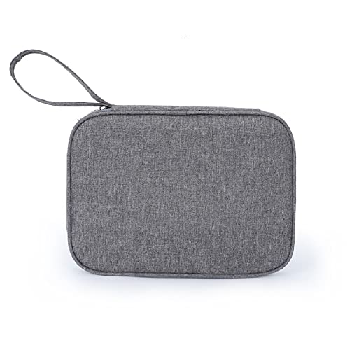 Grey Handcuffs Electronics Accessories Travel Organizer Bag for Gadgets