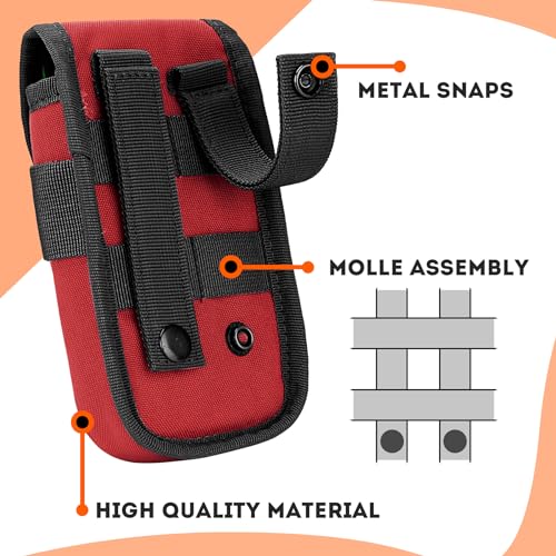 IronSeals Tactical Phone Holster Pouch with US Flag