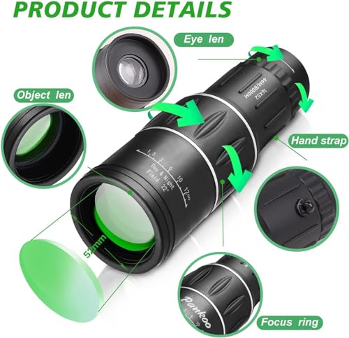 Sihea Mini Monocular Telescope for Birdwatching Outdoors