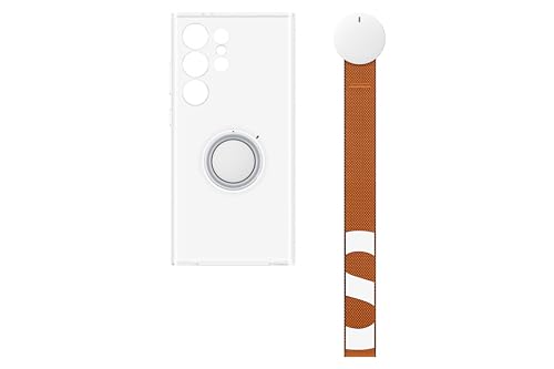 Samsung Galaxy S24 Ultra Clear Smartphone Case with Stand