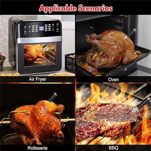 Wireless Smart Meat Thermometer with Bluetooth for Grill BBQ