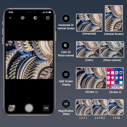 Kansmart HD Endoscope Camera iPhone Borescope, 16.4ft Snake