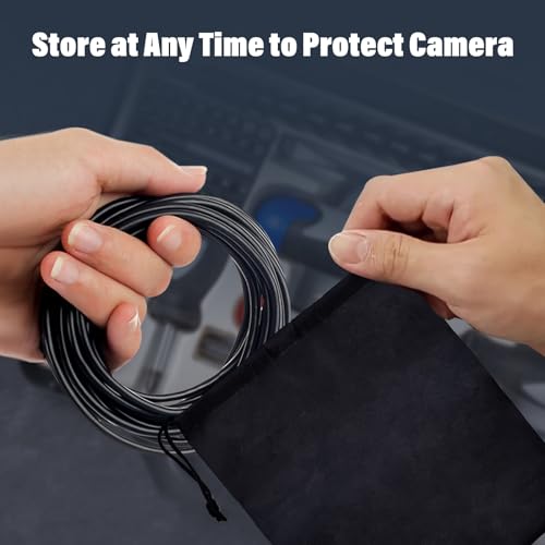 Kansmart HD Endoscope Camera iPhone Borescope, 16.4ft Snake