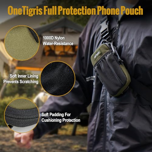 OneTigris Phone Belt Holder - Molle Cell Phone Pouch
