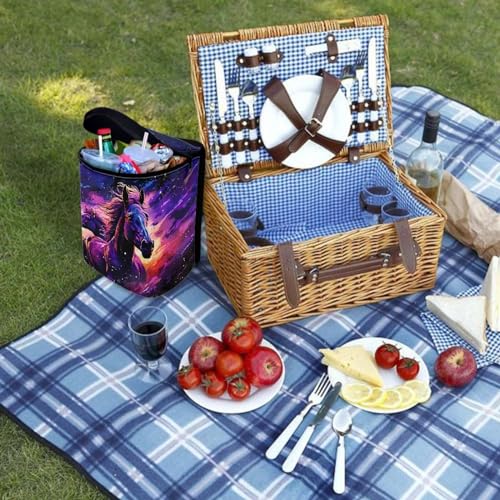 DISNIMO Space Horse Auto Car Trash Can Bin