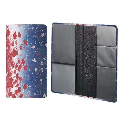 Mumeson Flowers Essential Car ID Document Card Holder