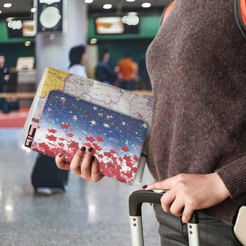 Mumeson Flowers Essential Car ID Document Card Holder