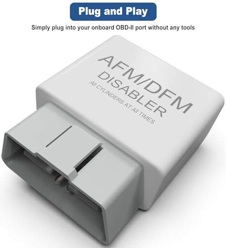 AFM/DFM Disabler, Active Fuel Management AFM Disable Device RA003 Compatible with V6 V8 GM Motors (Chevy Silverado, GMC Sierra, Chevy Tahoe, Cadillac Escalade, GMC Yukon etc) 4.3L 5.3L 6.0L 6.2L