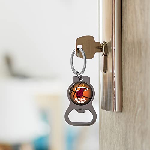 Rico Industries NCAA Liberty Flames Patriotic Metal Keychain - Beverage Bottle Opener With Key Ring - Pocket Size