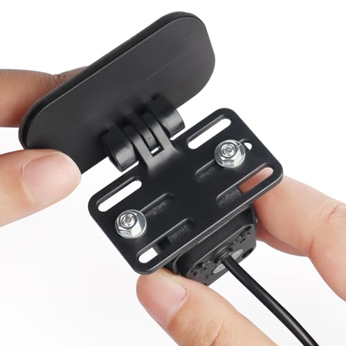 Naponal Dash Cam Rear Camera Mount(2 PCS), Universal Rear View Camera Rear Window Mount, Mirror Camera Rear Windshield Backup Camera Bracket, Car Dashcam Reverse Camera Holder, Easy to Install.
