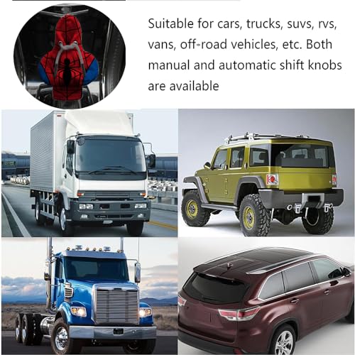 Dsadlup Car Gear Shift Cover for Men Women, Gear Shift Hoodie Cover, Universal Mini Car Shifter Knob Sweatshirt, Automotive Interior Accessories, Funny Car Shifter Protector Decoration