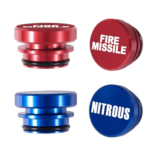 Aokin Cigarette Lighter Plug Cover, Aluminum Dustproof Car Cigarette Lighter Plug Parts Auto Accessories Fits Most Vehicles, Autos, Trucks, Boats Standard 12 Volt Power Source, 3 Pcs