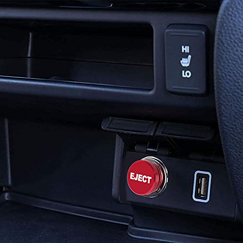 Aokin Cigarette Lighter Plug Cover, Aluminum Dustproof Car Cigarette Lighter Plug Parts Auto Accessories Fits Most Vehicles, Autos, Trucks, Boats Standard 12 Volt Power Source, 3 Pcs