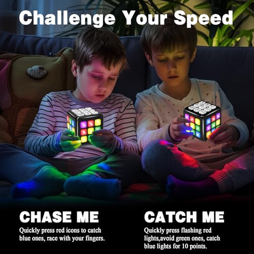 Toys for Kids Age 8-13 Boys Gifts: Fun Brain & Memory Handheld Game Cube for Teens & Adults - Cool Toys STEM Sensory Toy for 6-12+ Year - Birthday Gift for Boy Girls 6 7 8 9 10 11 12 Years Old