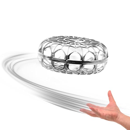 nutty toys Interactive Drone - Hand Operated Light Up Boomerang for Kids & Adults | Easy Shake to Start Flying UFO| Top Easter Basket Stuffer Gift Idea 2024 for Boys & Teens 8 9 10 11 12 13 14