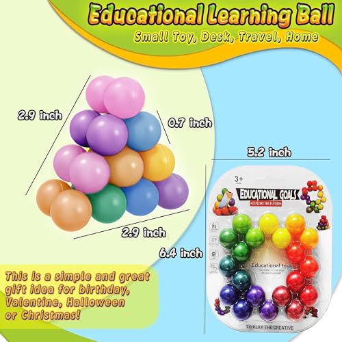 Dr.Kbder Sensory Fidget Toys for Kids Toddler Boys, Autism Figette Ball Autistic ADHD Cool Desk Toy, Calm Down Travel Airplane Essentials Toys for Age 3-12 Year Old, Stuffers Gift for Kids Teens Girls