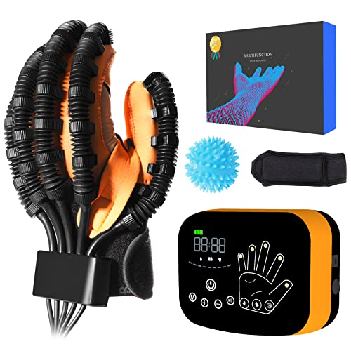 MZU Rehabilitation Gloves, Stroke Hand Therapy Equipment For Hand Function, Hand For Stroke,Hemiplegia Hand,Robotic Gloves Hand Rehab Glove, Hand Stroke Recovery Equipment.
