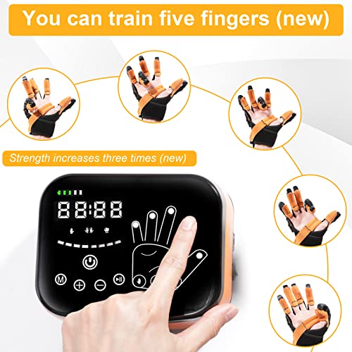 MZU Rehabilitation Gloves, Stroke Hand Therapy Equipment For Hand Function, Hand For Stroke,Hemiplegia Hand,Robotic Gloves Hand Rehab Glove, Hand Stroke Recovery Equipment.