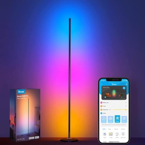 Govee RGBIC Corner Lamp: Smart Color Changing Floor