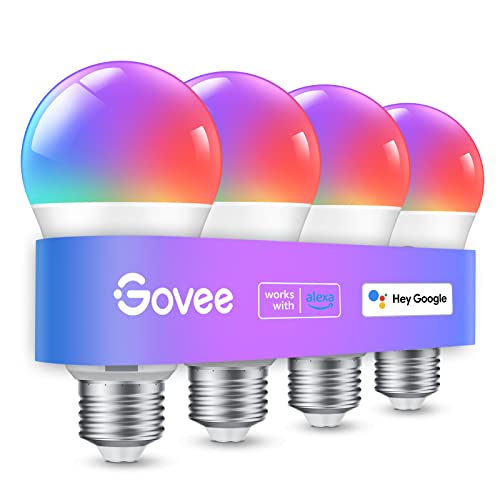 Govee Color Changing Smart Light Bulbs, Music Sync