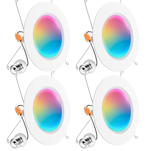 Smart RGBW Color Changing 6 Inch LED Lights