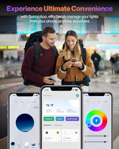 Smart RGBW Color Changing 6 Inch LED Lights