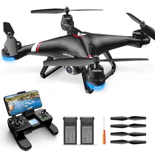 TENSSENX 1080P GPS Drone with FPV and Extras