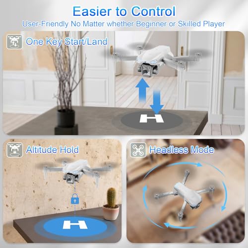 1080P HD Foldable FPV Drone for All Ages