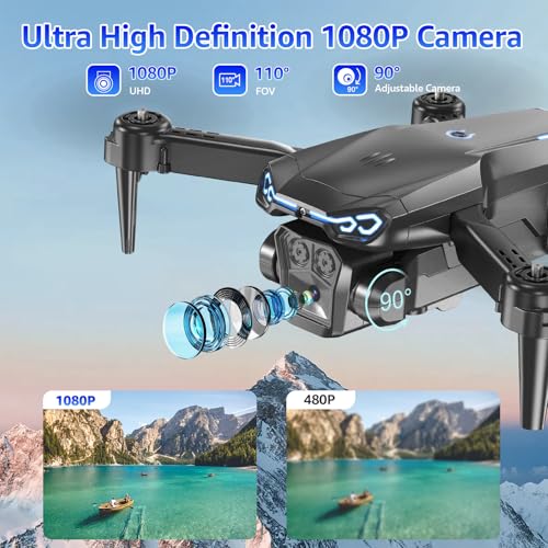 1080P HD Mini Drone for Kids & Adults